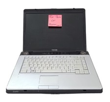 Toshiba Satelite A215-S4697 Laptop Computer Black Parts Or Repair Only Read  ⬇️ picture