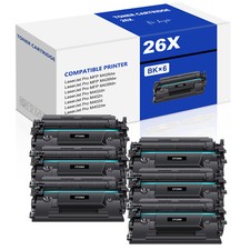 6PK High Yield CF226X 26X Toner Compatible With HP LaserJet Pro M426dw M402dn picture
