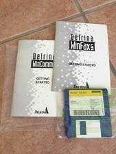 Vintage Delrina WinFax Lite 3.11 for Windows Diskette and Manuals picture