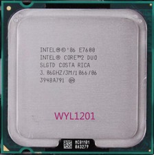 Original Intel Core 2 Duo E7600 3.06 GHz Dual-Core (BX80571E7600) Processor CPU picture