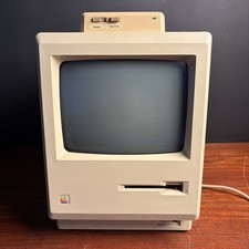 Apple Macintosh Plus 1MB M0001A Powers On And Chimes Partially Tested picture