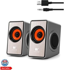 OROW Computer Speakers,12W Mini Desktop Speaker with Volume Control, 3.5mm AU... picture