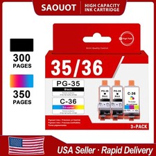 3PK PGI-35 CLI-36 PGI35 CLI36 Ink Cartridge for Canon PIXMA TR150 Printer picture