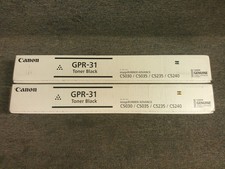 2790B003 GPR-31 Genuine Canon 2pk Black Toners IR-ADV C5030 C5035 C5235 C5240 picture