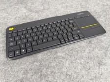 Logitech K400 Plus TV Keyboard RF Wireless - Black Untested picture