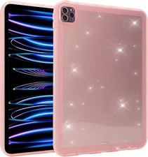 Case for iPad Pro 11 inch 4th/3rd Generation, Glitter Clear Shockproof Soft TPU picture