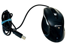 Innovera  IVR-61014 Blue Light Mouse USB Wired Black picture