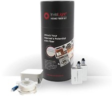 InvisiLight Home Fiber kit: Ultra-thin 0.6mm Fiber, DIY install, Up To 1 gbps picture