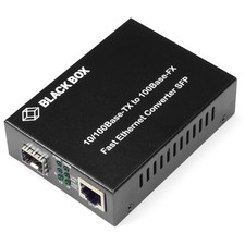 Black Box Pure Networking Fast Ethernet (100-Mbps) Media Converter picture