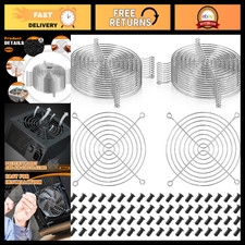 20 Pack 120mm PC Fan Grill Guard Cover with Screws - Protect Your Fans picture
