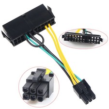 ATX 24Pin to 6Pin Power Supply Cable Cord For Lenovo DELL 24p to 6p 18AWG Wire picture