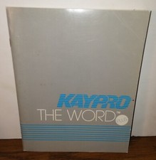 KayPro II Micro Computer The Word Plus Spell Checker Manual - 1982 Vintage picture