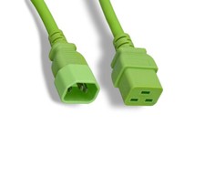 10Ft GRN Power Cord for HPE BladeSystem c7000 Enclosure Synergy 12000 JumperCord picture