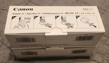 2 Boxes Genuine Canon Type J1 Staples (6707A001AC) - NIB picture