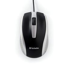 Verbatim Americas Llc 99741 Bravo Corded Notebook Optical Mouse Silver picture