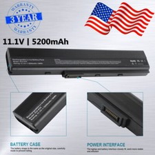 Battery For ASUS K52 K52N N82 A52 A32-K52 A42-K52 A41-K52 A32-N82 X52F X52N 58W picture