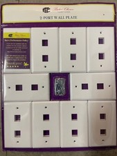 Bates Choice 2-port wall plate-10pack picture