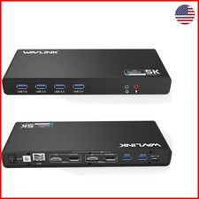 DisplayLink Dual 4K@60Hz Docking Station for Mac & Windows - Boost Productivity picture