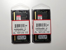 Kingston ValueRAM 32GB (2x16GB) DDR5-4800 1Rx8 CL40 SODIMM Memory KVR48S40BS8-16 picture