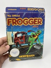 Sega TRS-80 Frogger Model I-III 16k Tape Radio Shack Complete In Box 1983 picture