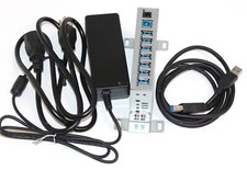 A-173 Industrial USB 3.0 Hub, 7-Ports, 36W Powered USB HUB with BC 1.2 Charging picture