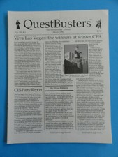 QUESTBUSTERS MARCH 1990 VOL. VII, #3 VIVA LAS VEGAS: THE WINNERS AT WINTER CES picture