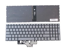 New for HP 15-fc0077od 15-fc0105cl 15-fc0010nr 15-fc0069nr Backlit Keyboard Gray picture