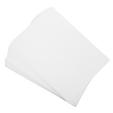 100Pcs White Self Adhesive Paper Stickers Waterproof Reliable Printable Sheets picture
