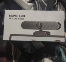 DEPSTECH DW50 Pro 4K UHD Webcam Autofocus Noise-Canceling Mics Remote Control picture