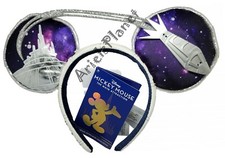 Disney Parks Mickey Mouse The Main Attraction Space Mountain Ear Headband 1/12 picture