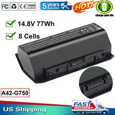 A42-G750 0B110-0020000 Battery for Asus G750J G750JH G750JM G750JS G750JW G750JX picture