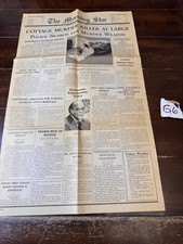 The Scoop Vintage PC Game Morning Star Newspaper Feelie Insert Spinnaker 1989 picture