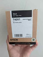 New  Epson UltraChrome XD2 T40V1 50ml Ink Cartridge - Black Exp 03/4/2024 picture