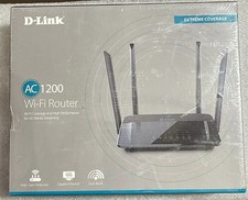 D-Link DIR-842 Wi-Fi Dual Band Router US Internet Router Wireless AC1200 Black picture