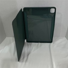 Green Folding Folio Case Synthetic Leather Integrated Stand for Tablet picture