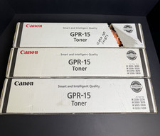 3x Genuine Canon GPR-15 Toner Cartridges NEW OEM iR 2230 2870 3025 3225 picture