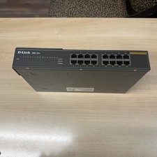 D-Link Green DSS-16+ 16-Port 10/100 Unmanaged Ethernet Switch Cord Parts Only picture