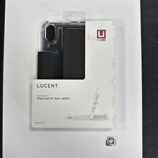 UAG Lucent Apple iPad mini 6th Gen Smart Folio Case Black Open Box picture