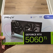 PNY NVIDIA GeForce RTX 5060 Ti OC 8GB GDDR7 PCIe 5.0 HDMI DX12U picture