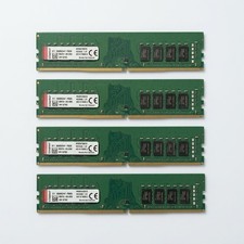 Kingston 64GB 4x16GB DDR4-2666 PC4-21300 CL19 2Rx8 Desktop RAM KVR26N19D8/16 picture
