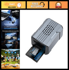 High-Speed Dual Slot microSD SD Card Reader USB-C & USB-A, 880MB/s for Nintendo picture