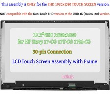 L87971-001 L92305-001 For HP ENVY 17T-CG000 17T-CG100 LCD Display TS Assembly picture