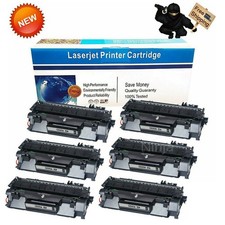 6 Pack CE505A 05A Toner Cartridge for HP LaserJet P2035 P2035n P2055dn Printer picture