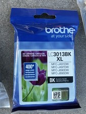 Brother LC3013BK XL Black Ink Cartridge New Exp 06/2027 plus two Generic Blk Ink picture