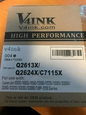 V4INK HIGH PERFORMANCE PREMIUM TONER CARTRIDGE  ZRH-C7115XS  BLACK picture