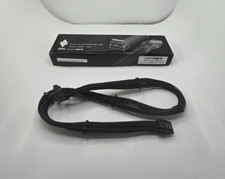 AVA LEFT ANGLE 600W PCIE 5.0 12VHPWR POWER CABLE 70CM AG-PW-165MM1ML-070BK picture