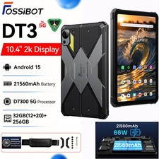 FOSSiBOT DT3 5G Rugged Tablet PC Smartphone Android 15 NFC Mobile Camping Light picture