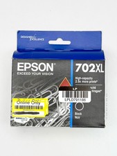 New - Epson DURABrite Ultra Black Ink Cartridge T702XL120 picture
