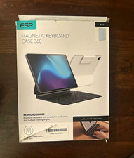 ESR Rebound 360 Magnetic Detachable Bluetooth Keyboard Folio iPad Air 13 Blue picture