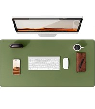 Large PU Leather Dual Sided Desk Pad Non-Slip Mouse Pad Desk Mat Writing Mat picture